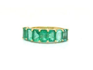 Emerald ring - 14KLR/293