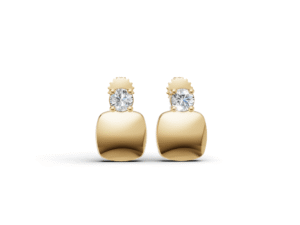 Luxe Gold & Diamond Earrings - 14DTS/305